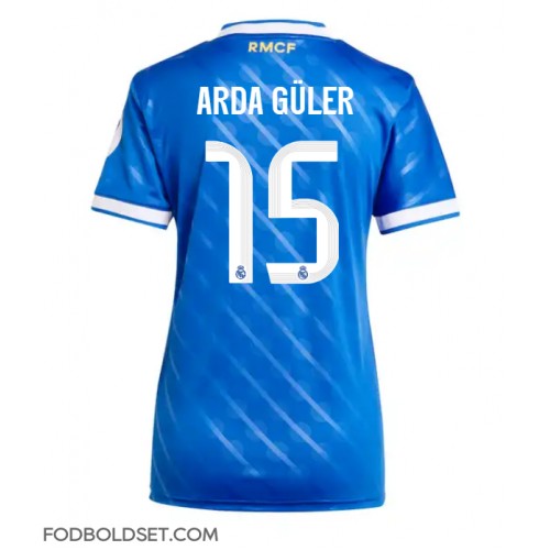 Real Madrid Arda Guler #15 Tredjetrøje Dame 2025-26 Kortærmet